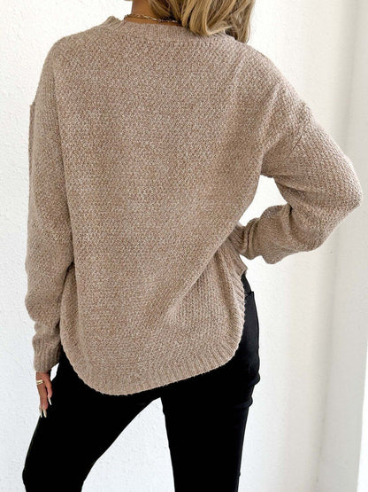 Women Pullover with Embroidered Detail