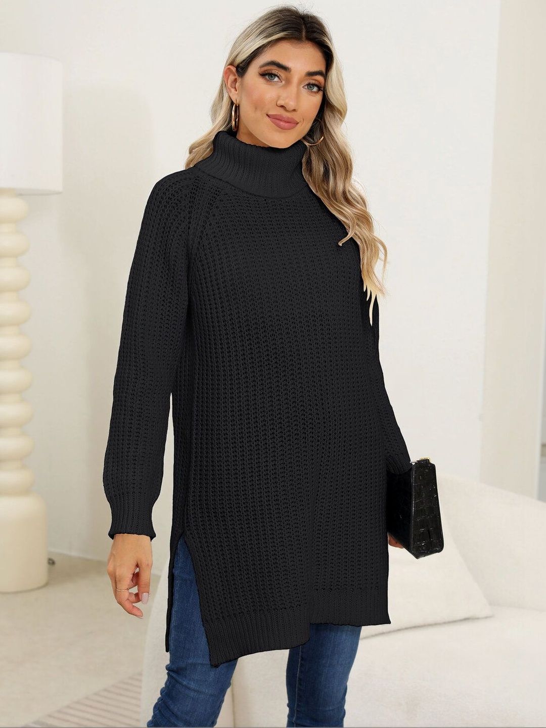 Women Longline Pullover