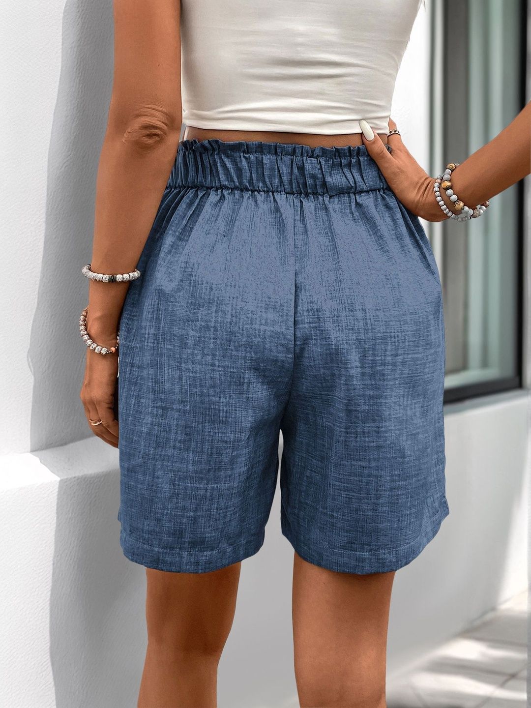 Women High-Rise Fashion Shorts