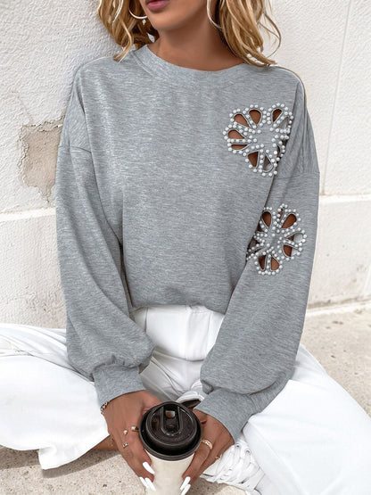 Women Embellished Sweatshirt