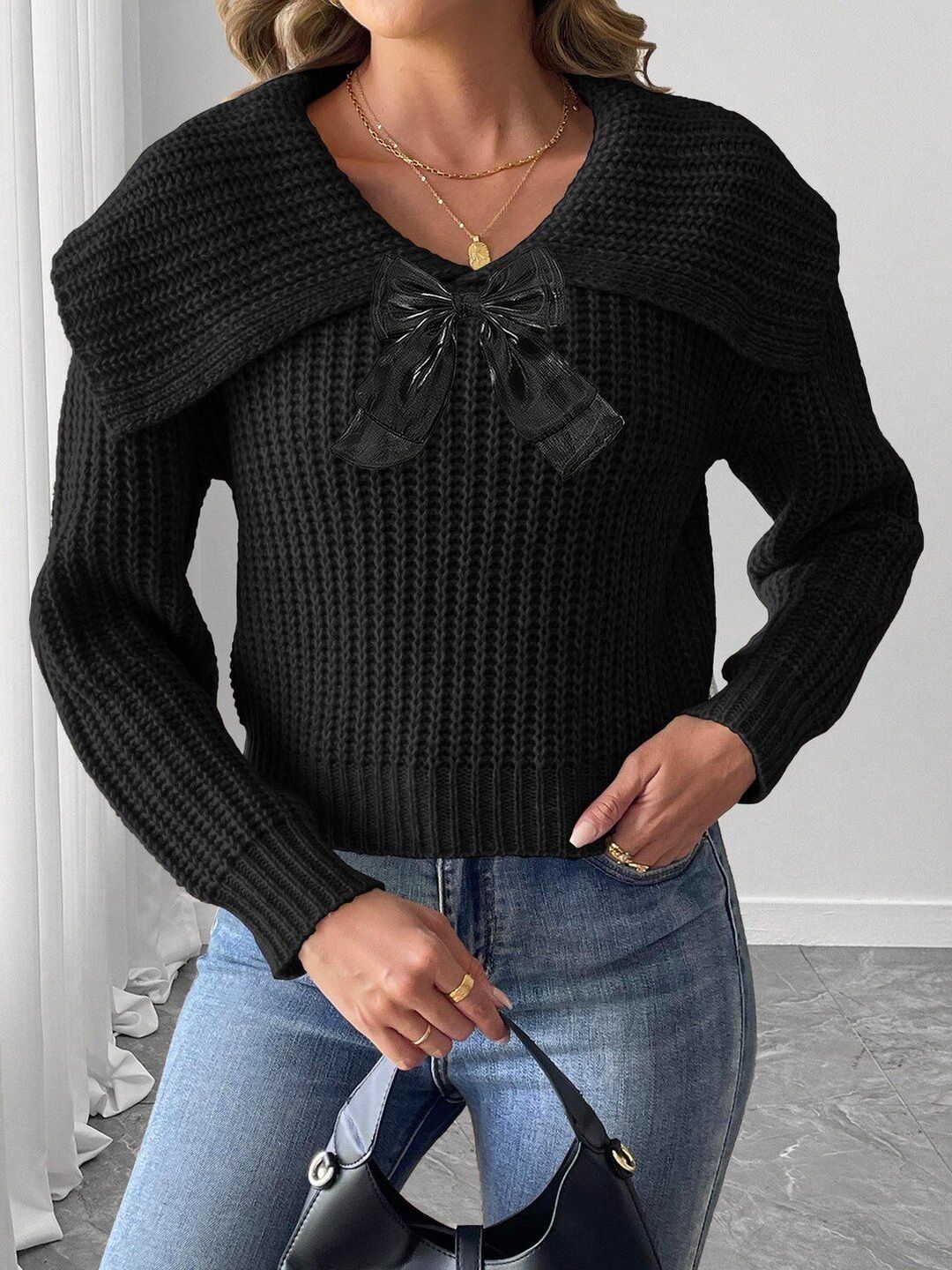 Women Ribbed Pullover