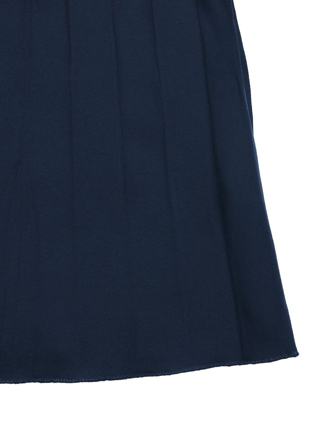 Women's Blue Nowi A-Line Midi Dress Blend Printed