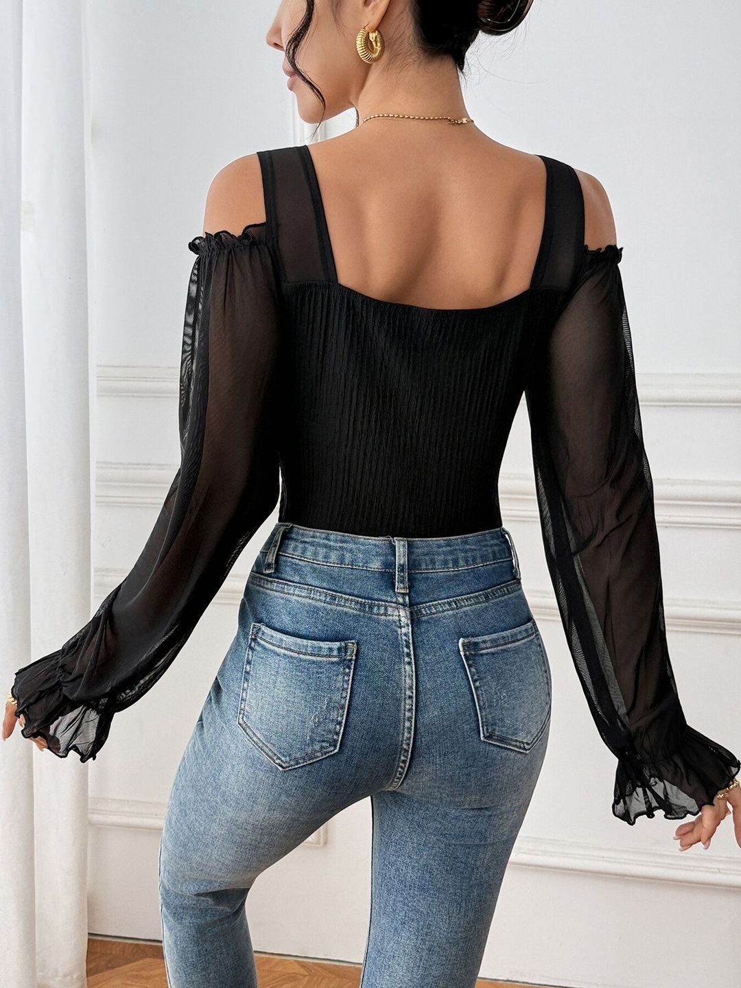 Sweetheart Neck Bodysuit