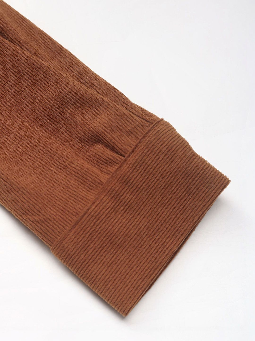 Women's Brown Shirt Midi Dress
