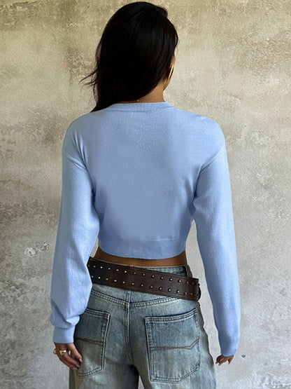 NOWI Women Crop Cardigan