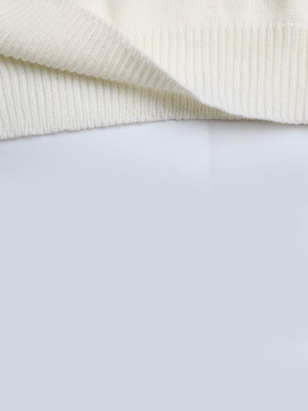 Women's Green Colourblocked Pullover