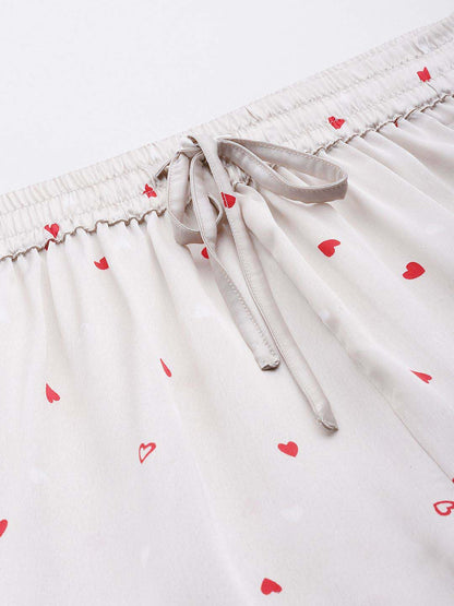 Women Printed Night suit