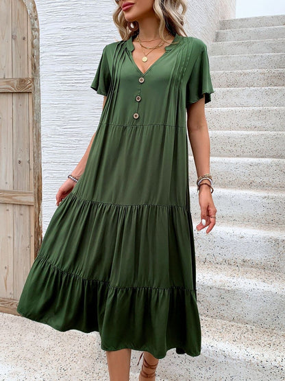 A-Line Midi Dress