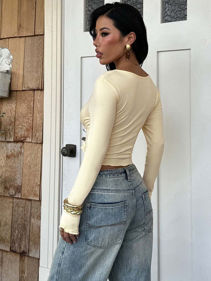 NOWI Cotton Crop Top