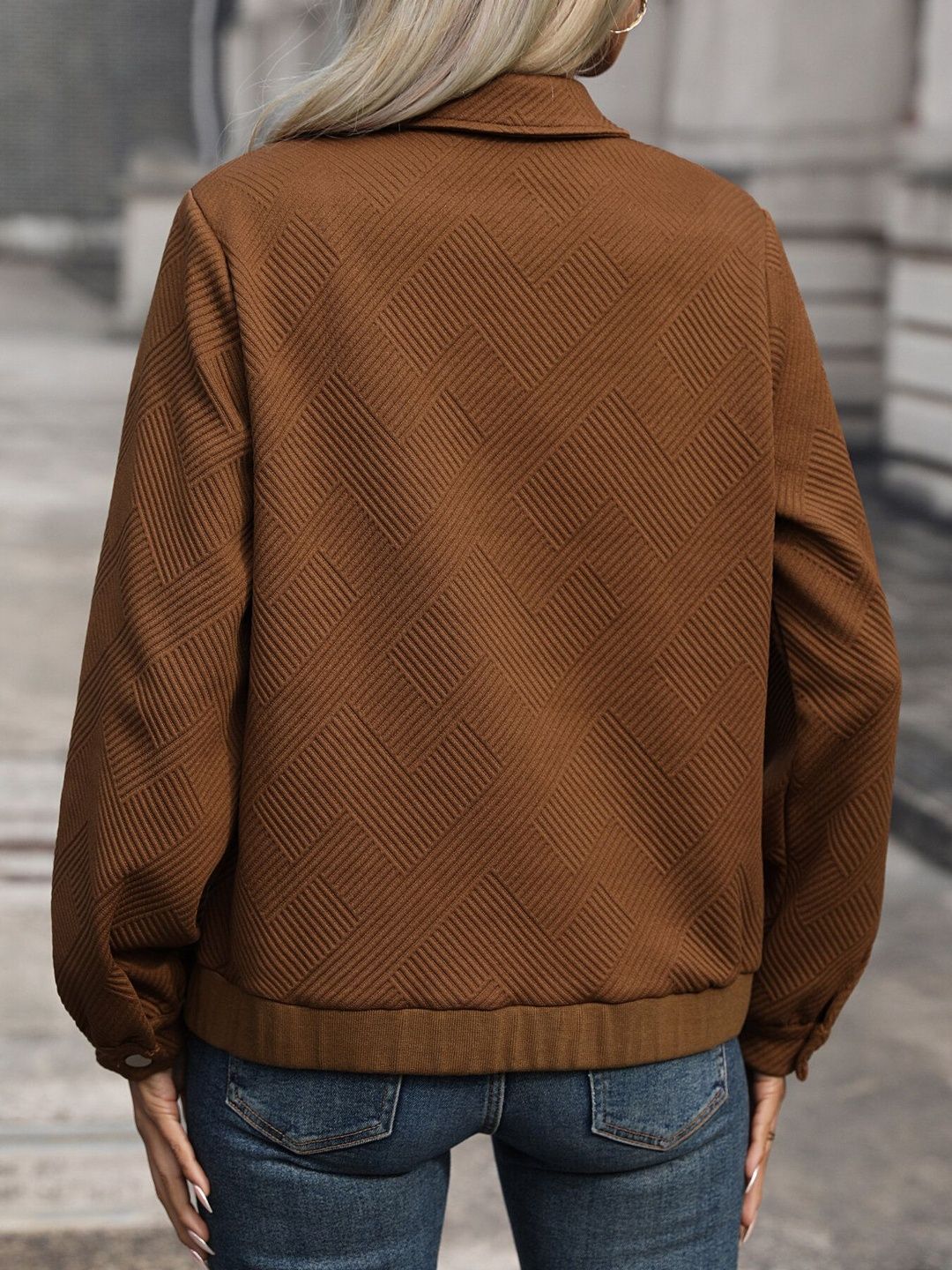Women Open Front Jacket