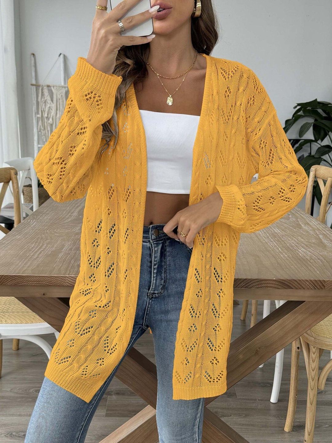 Women Longline Shrug