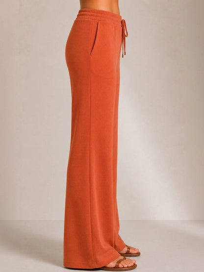 Women High-Rise Wrinkle Free Trousers