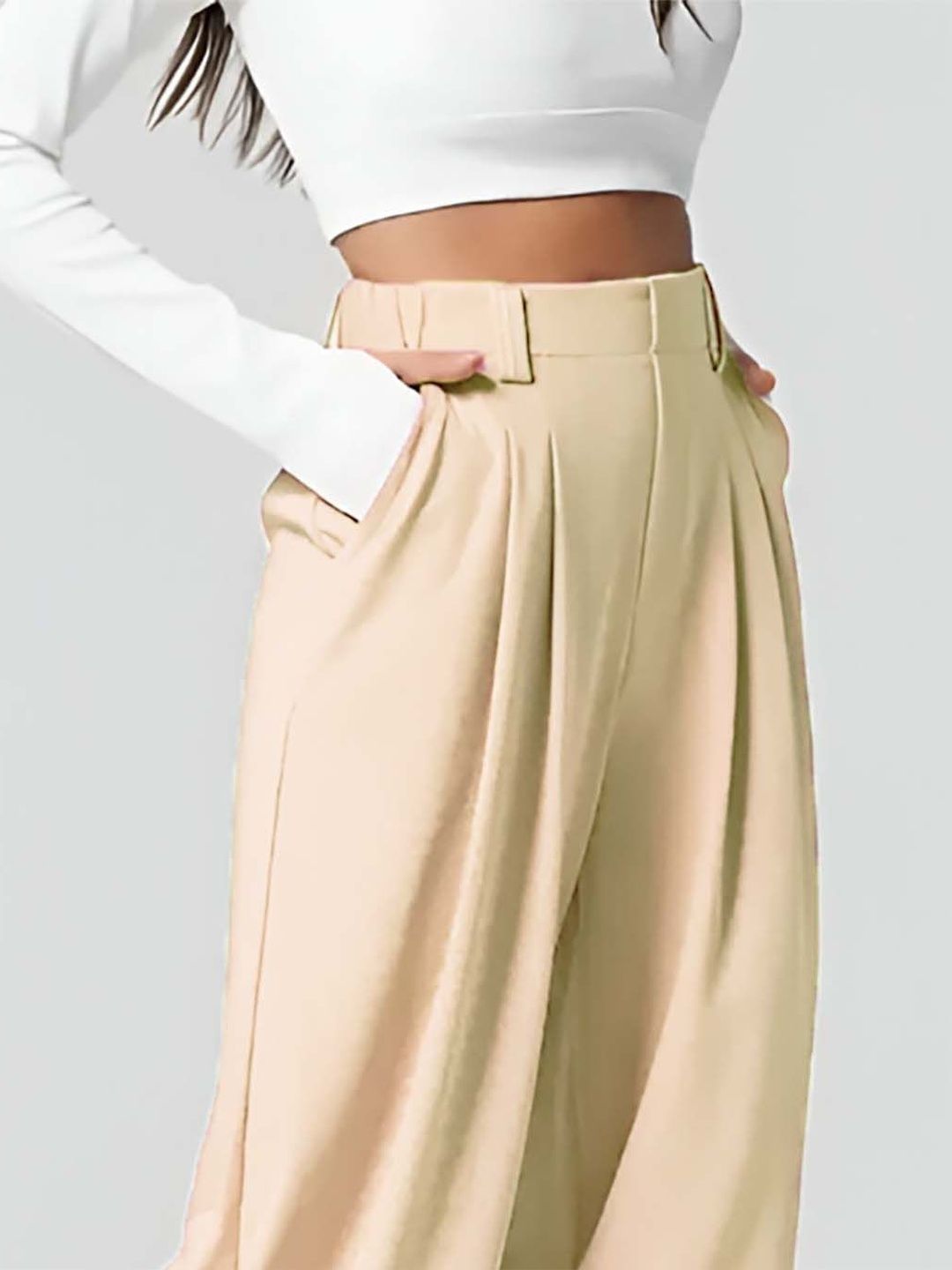 Women Pleated Trousers