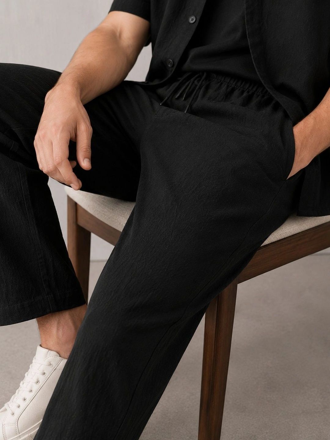 Men Easy Wash Trousers