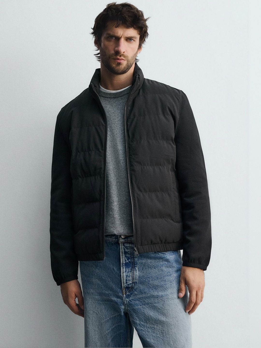 Men Lightweight Padded Jacket
