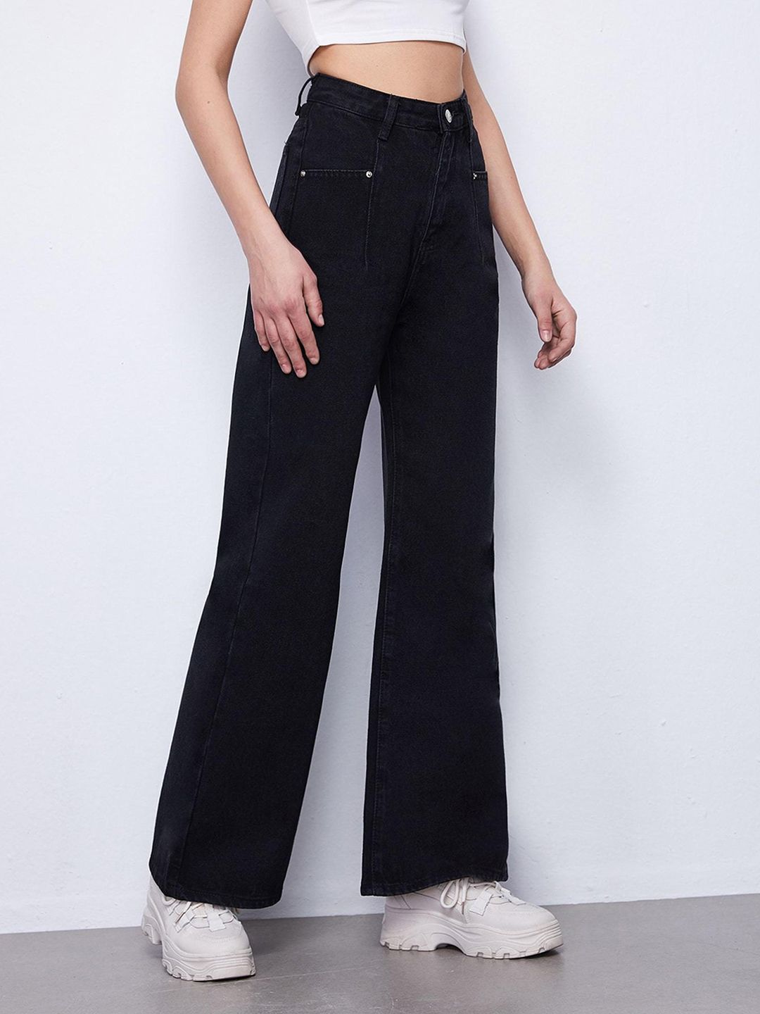 NOWI Women Bootcut High-Rise Stretchable Jeans