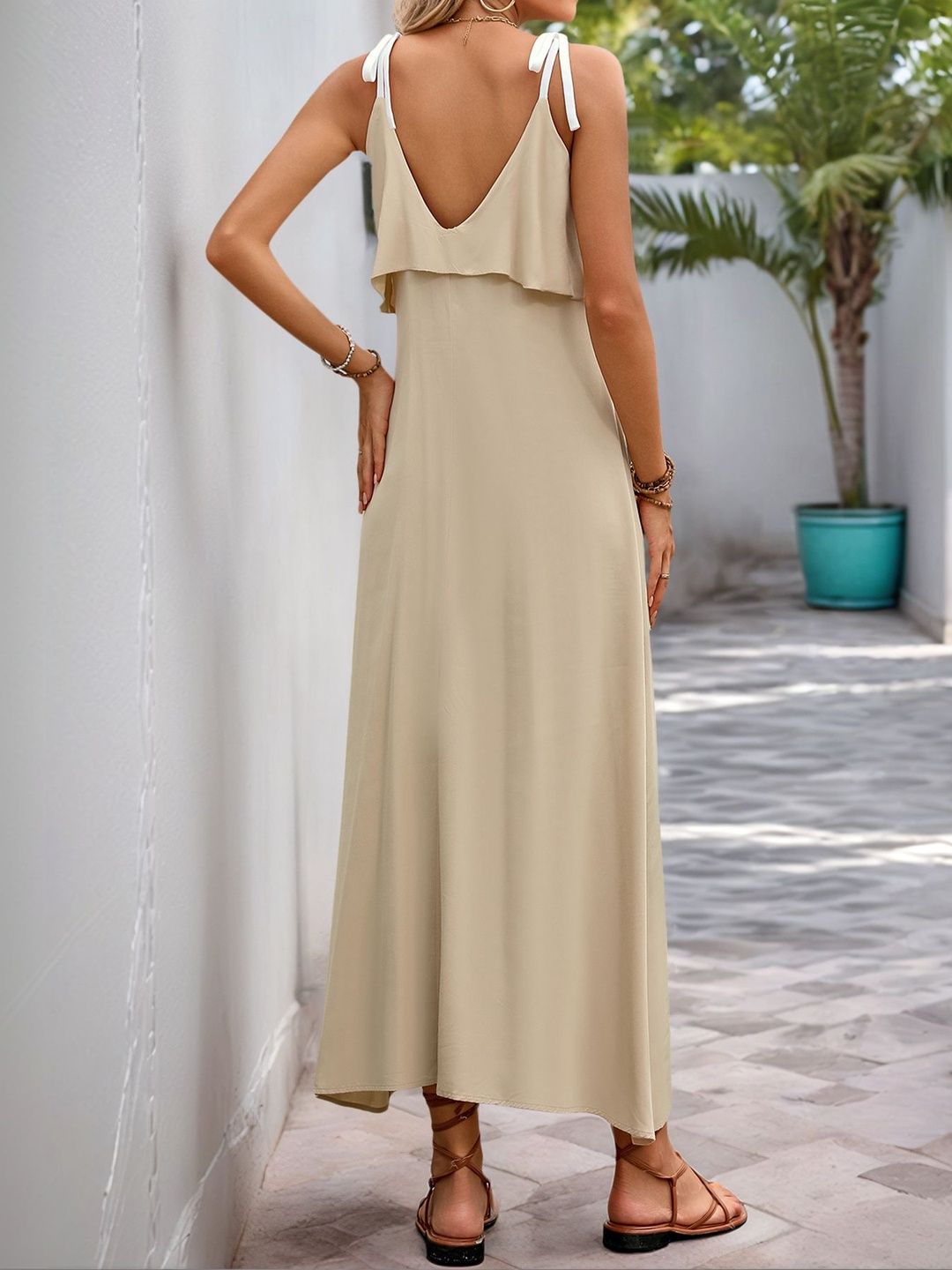 Ruffled Maxi Dress