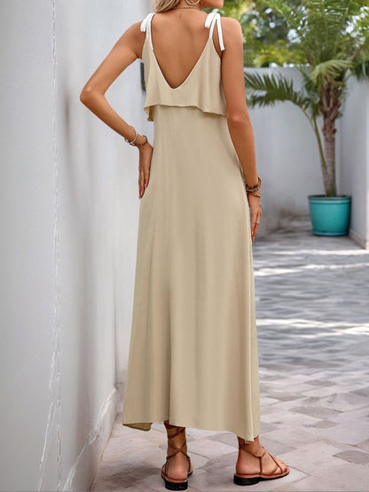 Ruffled Maxi Dress