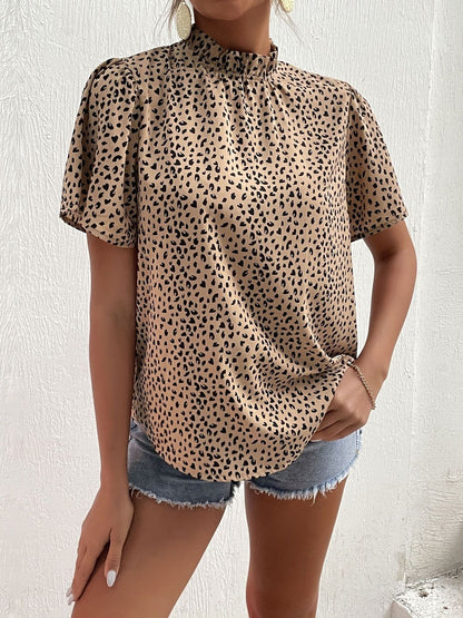 Animal Print Top