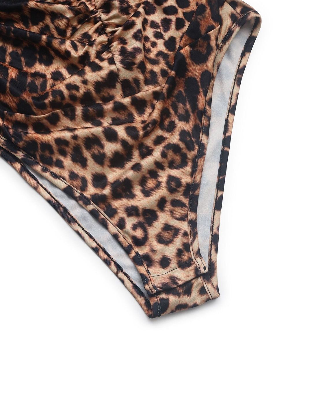 Printed Off-Shoulder Bodysuit