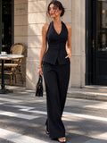 Striped Top with Trousers