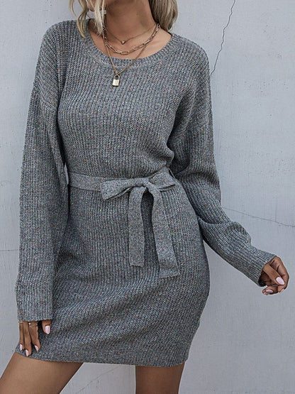 Women's Grey Pullover Blend Printed Regular Fit