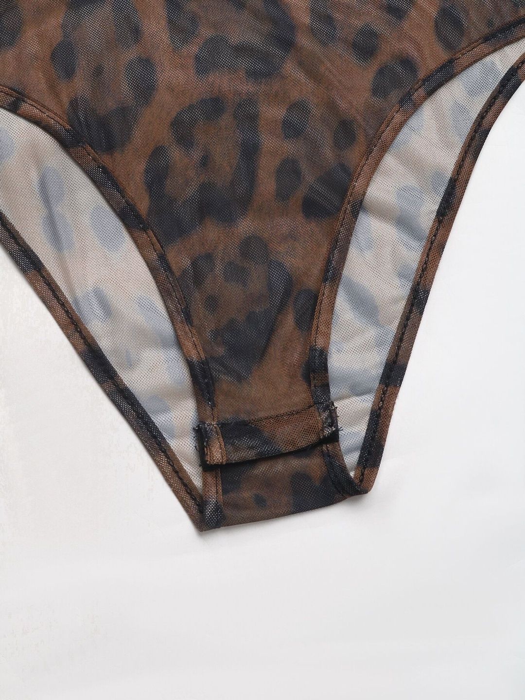 Printed V-Neck Bodysuit