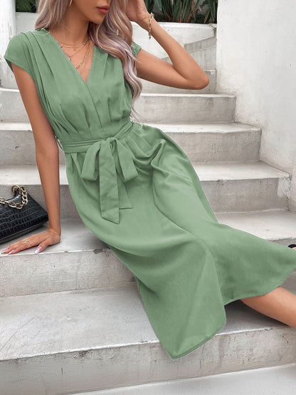 Fit & Flare Midi Dress