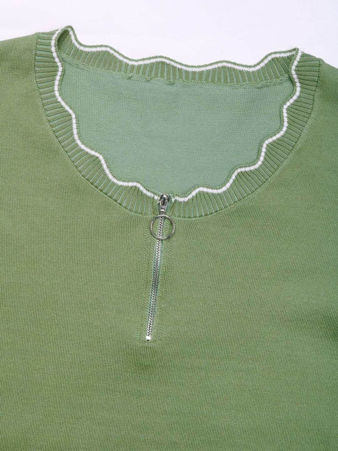 Women's Green Pullover Blend