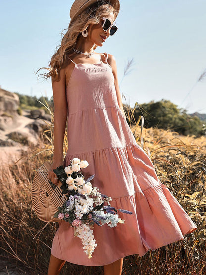 A-Line Midi Dress