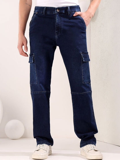 Men Regular Fit Mid-Rise Jeans