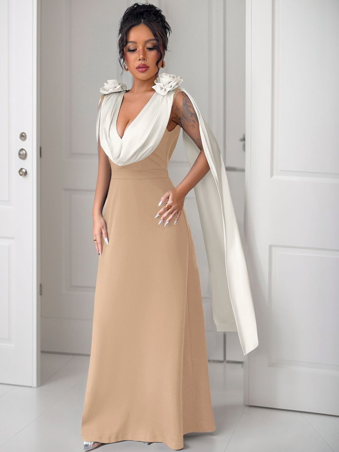 Ruffled Maxi Dress