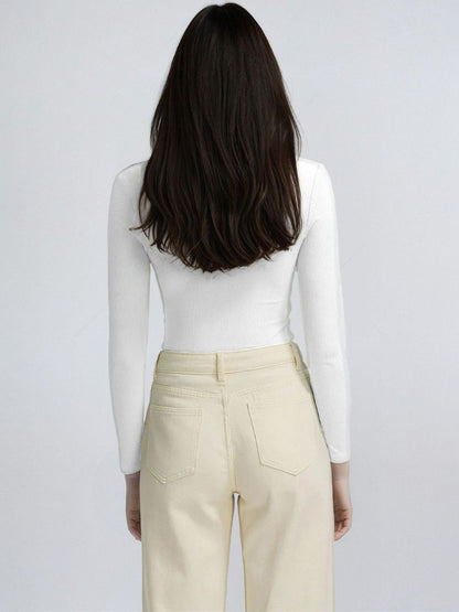 Scoop Neck Cotton Top