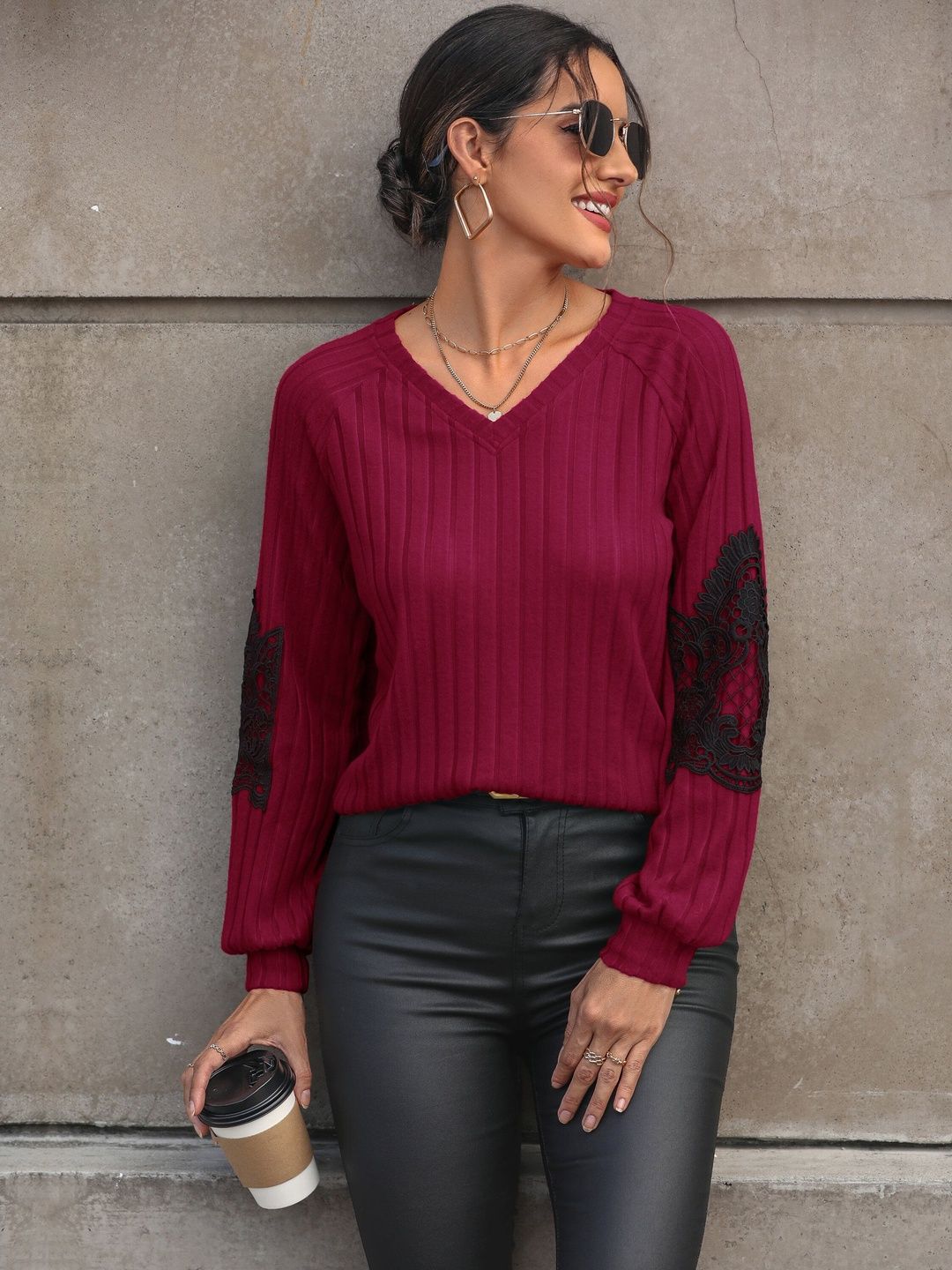 Women V-Neck T-shirt