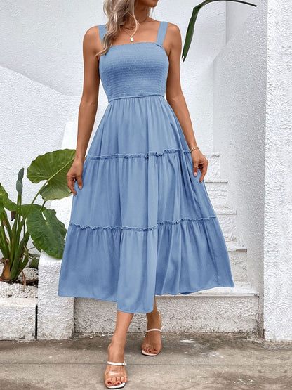 Fit & Flare Midi Dress