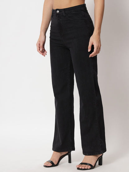 Women Regular Fit High-Rise No Fade Stretchable Jeans