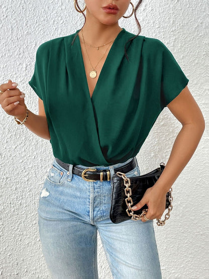 V Neck Bodysuit
