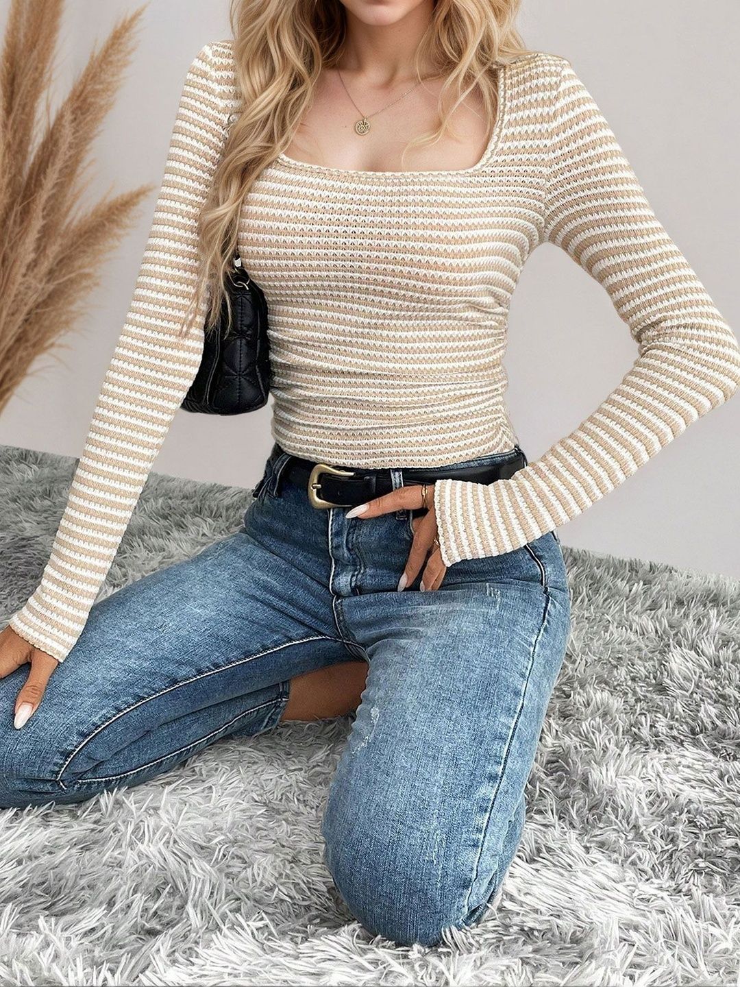 NOWI Striped Top