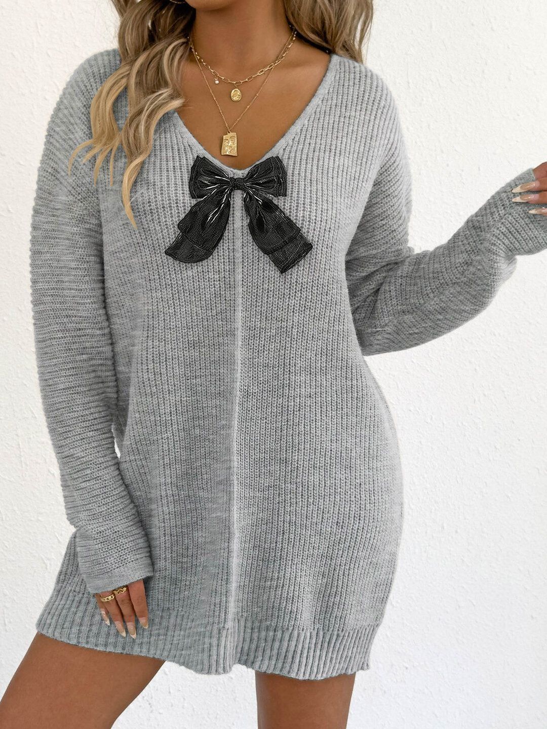 Women Pullover with Embellished Detail