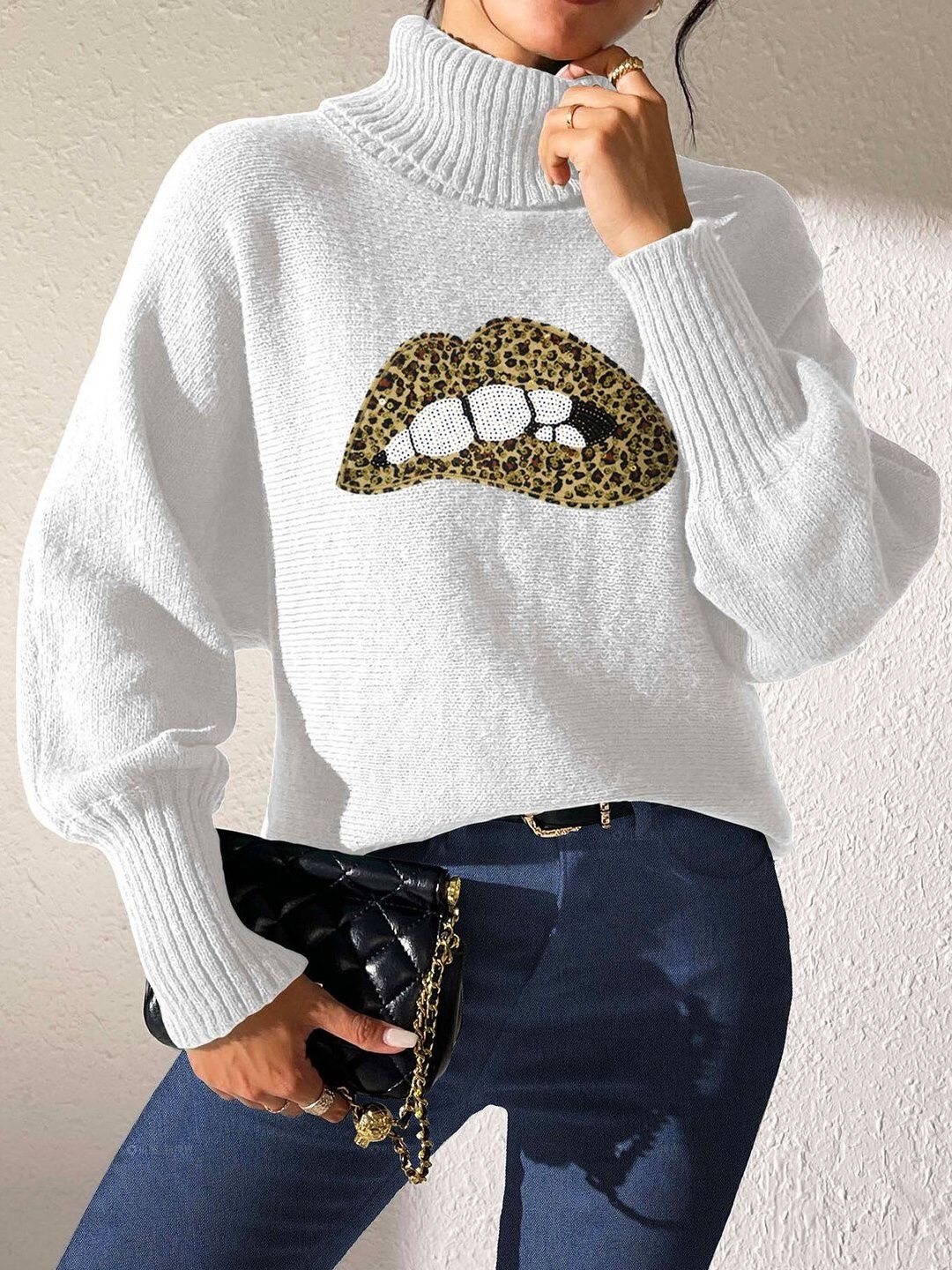 Women Animal Printed Pullover