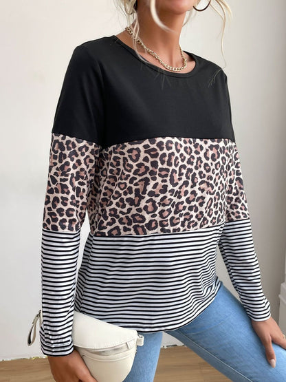 Women Colourblocked T-shirt
