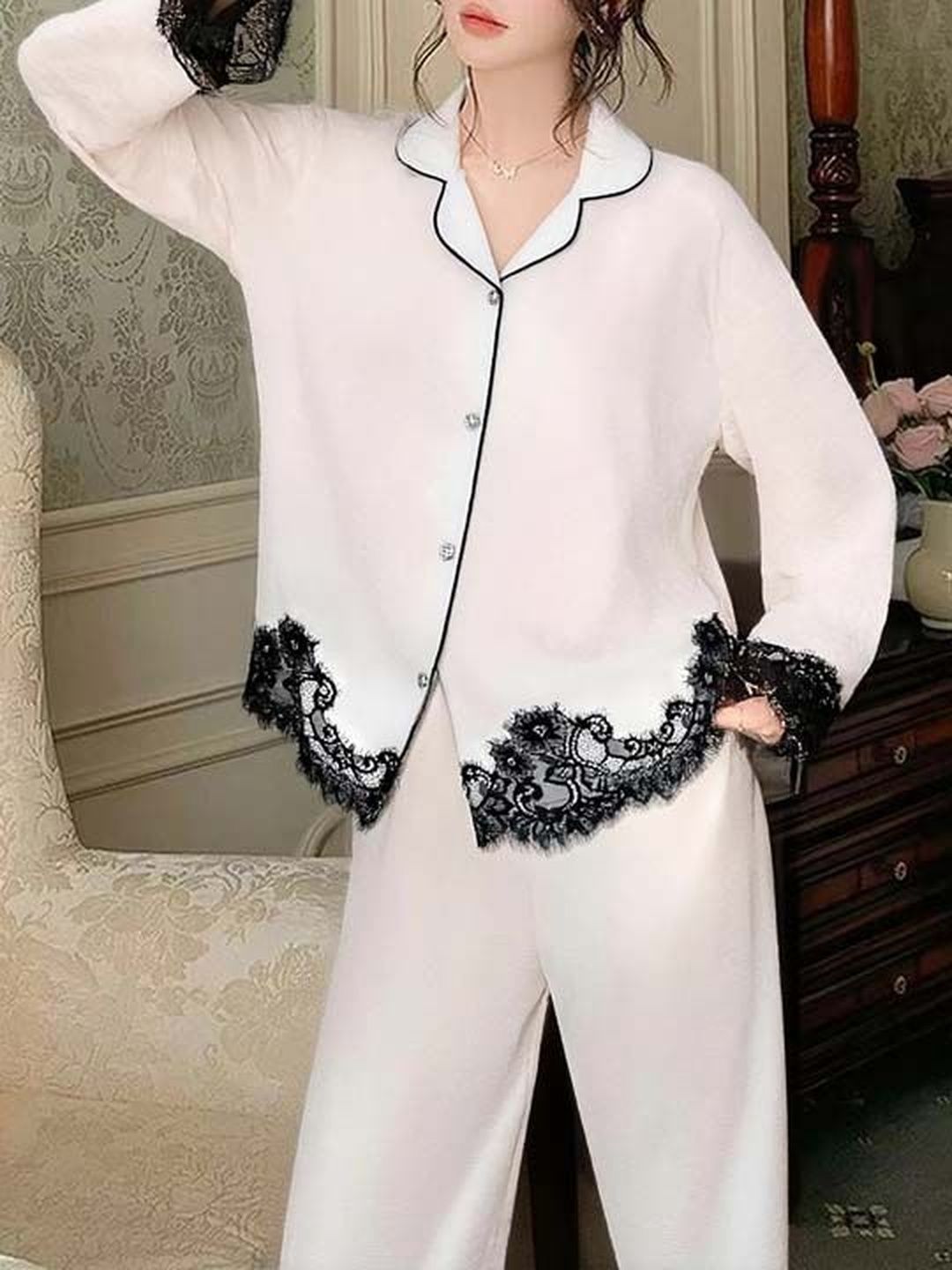 Women Printed Night suit