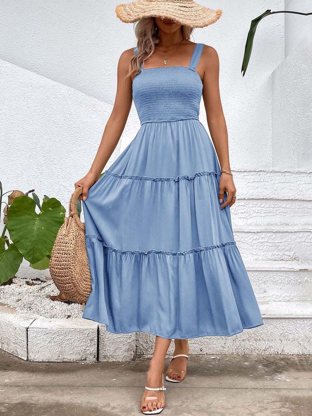 NOWI A-Line Midi Dress