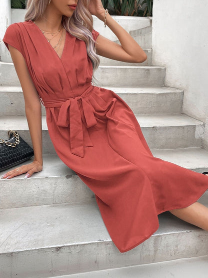 A-Line Midi Dress