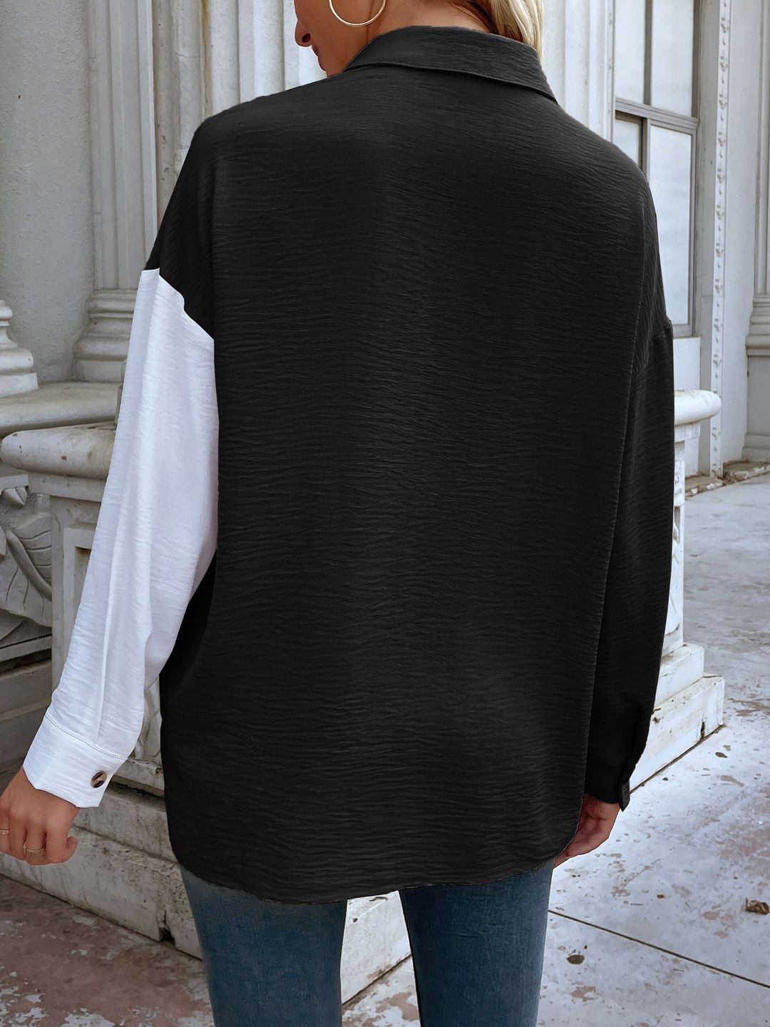Women Colourblocked Casual Shirt