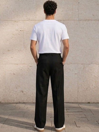 Men Pleated Trousers