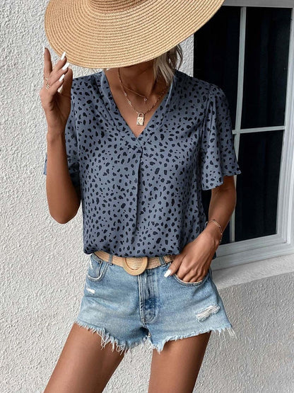 NOWI Animal Print Top