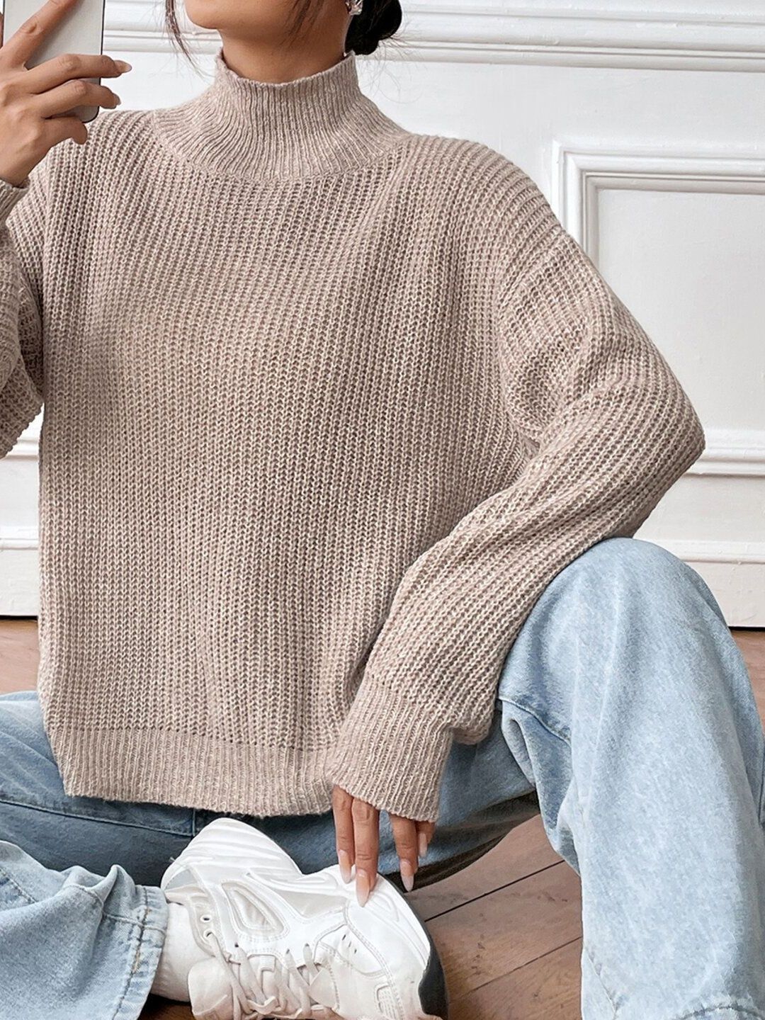 Women Ribbed Pullover