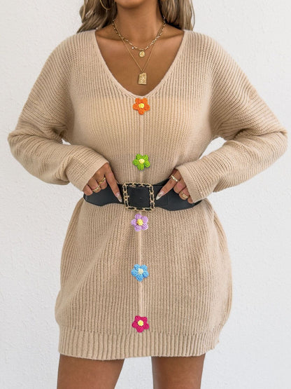 Women Pullover with Embroidered Detail