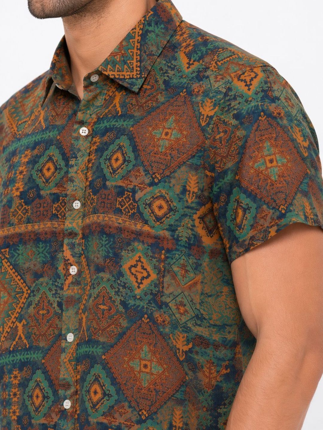 Men Comfort Printed Casual Shirt